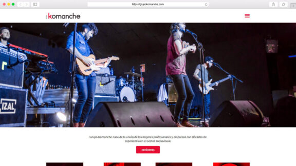 Desarrollo web Grupo Komanche