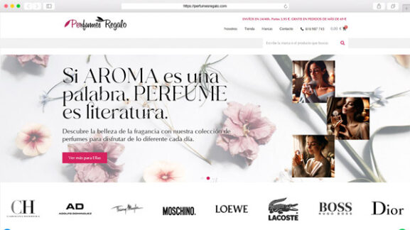 eCommerce Perfumes Regalo